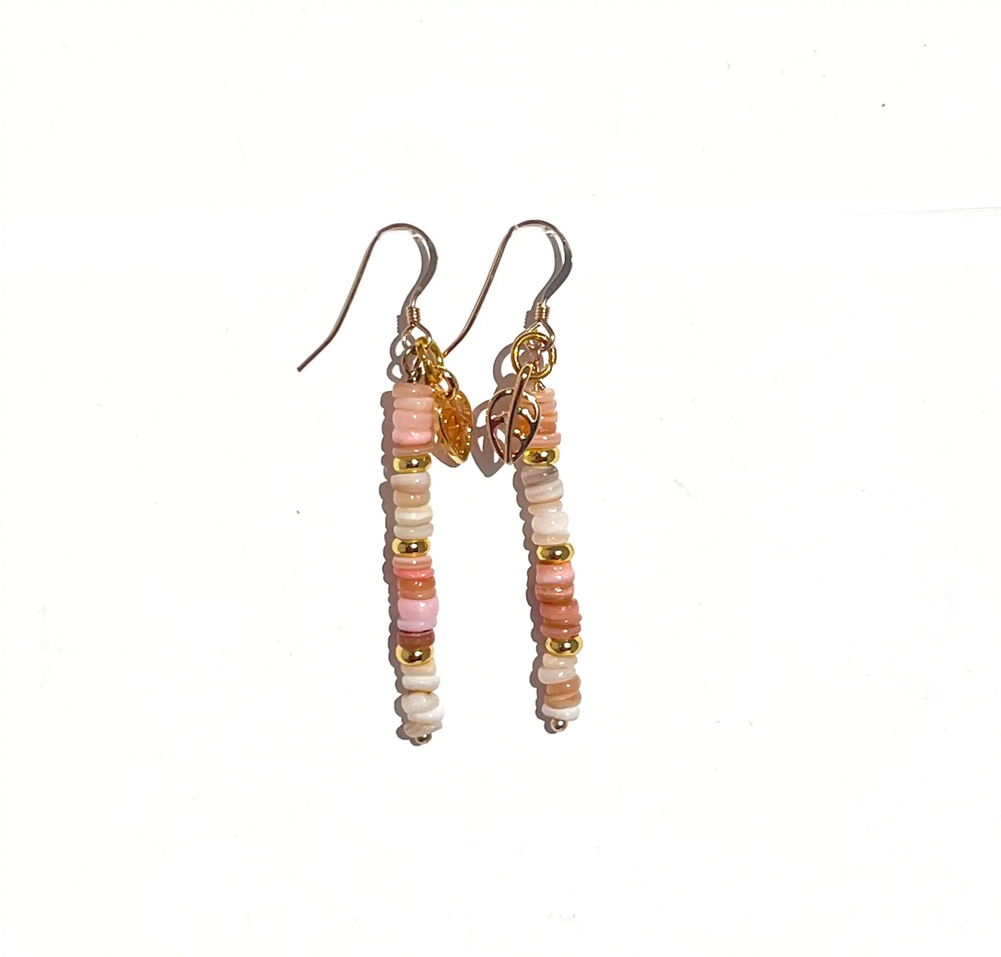 boucles d'oreilles pendantes perles