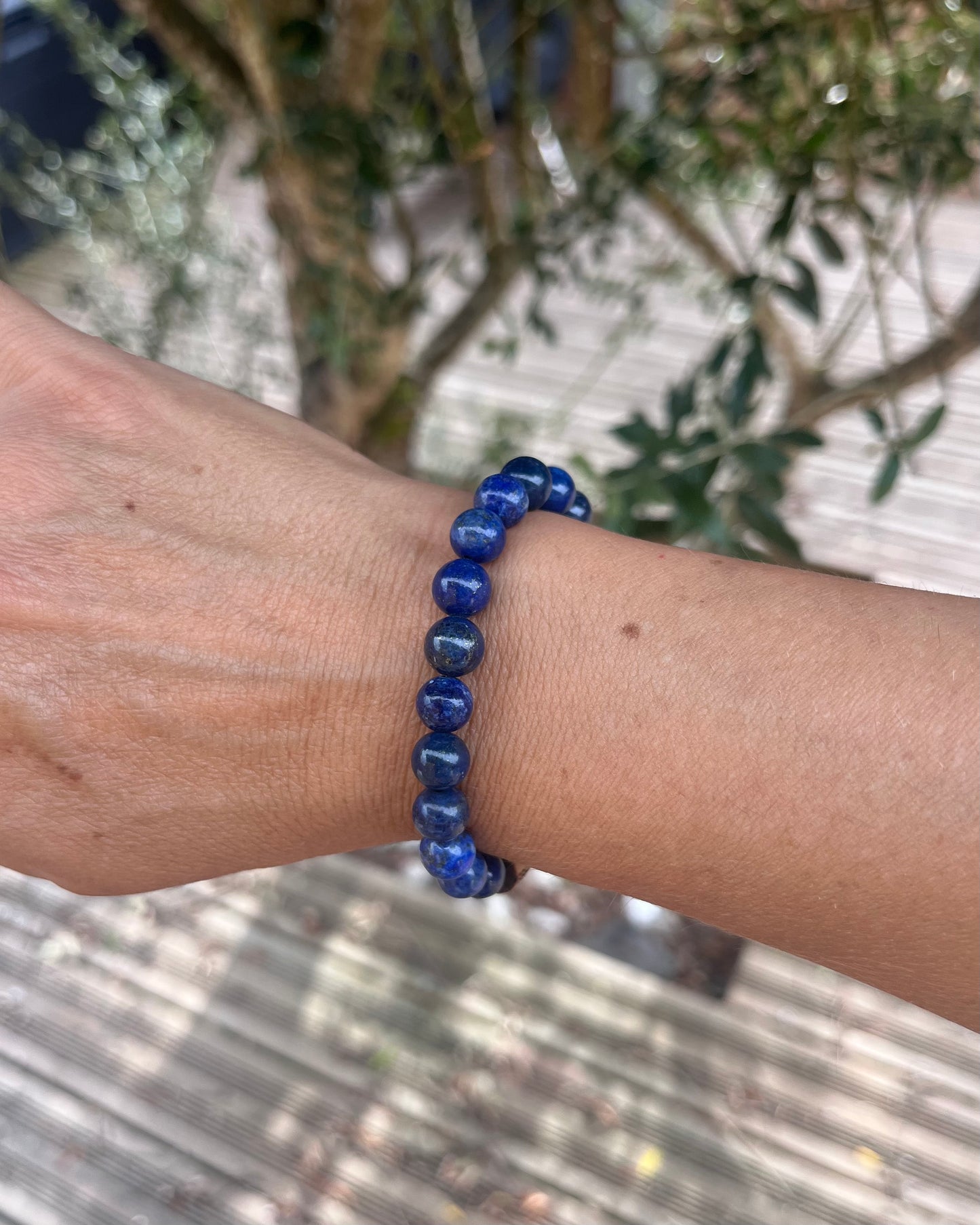 Perle d'écume - Bracelet en perles 8mm